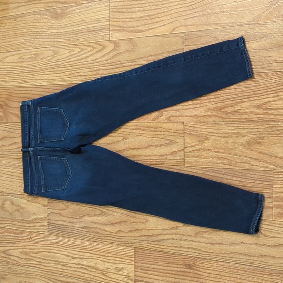 Gap Authentic True Skinny jeans dark wash mid-rise stretch women's size 28 - Picture 5 of 7